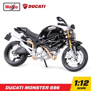 รถมอเตอร์ไซค์ 1:12 Ducati Monster 696 [Maisto]