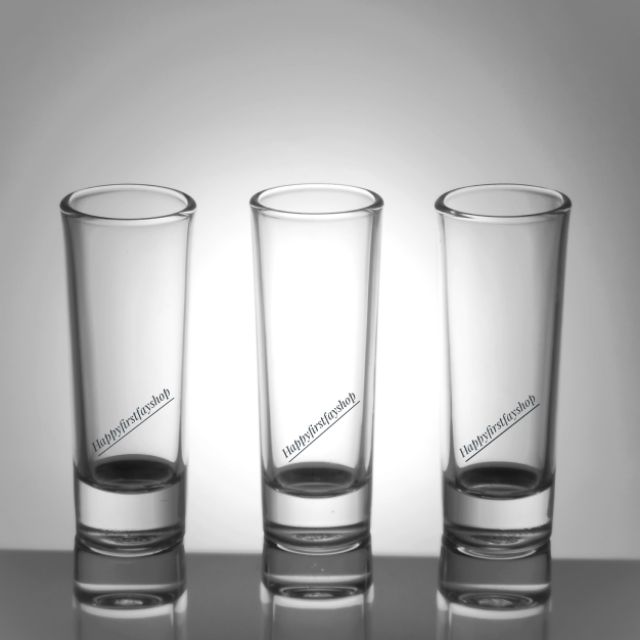 แก้วช็อต ทรงยาว แพค12 SoLoShotGlass 403