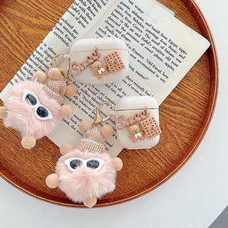 เคสตุ๊กตาหมีน่ารัก สําหรับ airpods pro gen 2 1 2 pro 3 พร้อมพวงกุญแจ