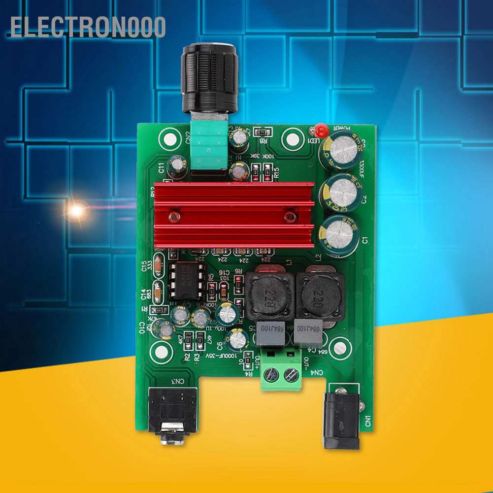Electron000 TPA3116 D2 8-25VDC 100W Mono Power Subwoofer Digital ...