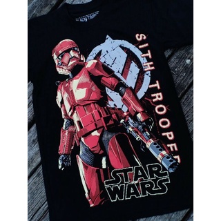 เสื้อยืดผ้าฝ้าย Bt155 ลาย STAR WARS SITH TROOPER RED ARMY สีดํา คุณภาพสูง