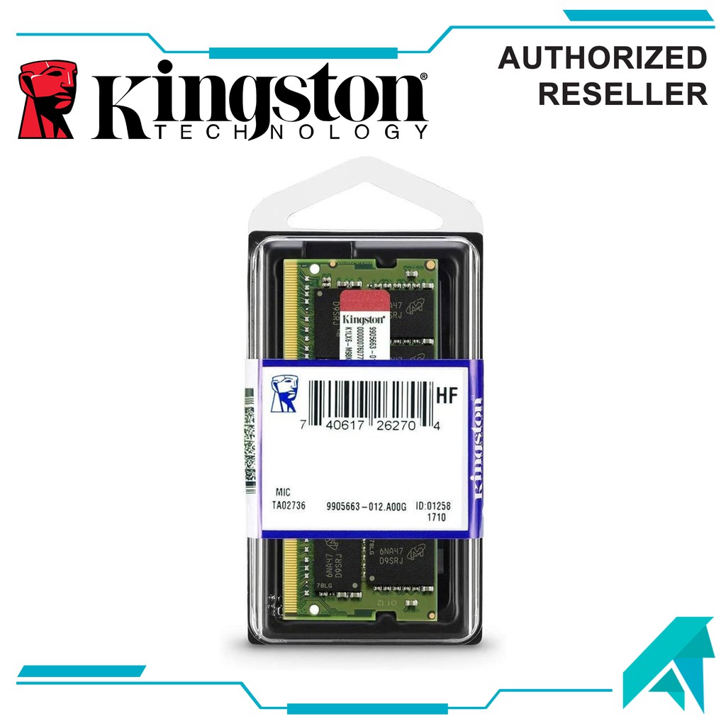 Kingston Valueram 4gb 8gb 16gb 2400mhz 2666mhz 30mhz Ddr4 Non Ecc Sodimm Laptop Memory Ram Shopee Thailand