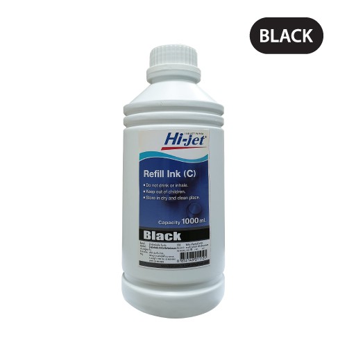Hi-jet หมึกเติม Inkjet Refill Ink สำหรับแบรนด์ Canon (แคนนอน) หมึกเติมเกรดพรีเมี่ยม หมึกเทียบเท่า 1000 ml. (เลือกสีได้)