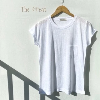 เสื้อยืดคอกลมมีกระเป๋า ผ้าสลาฟ