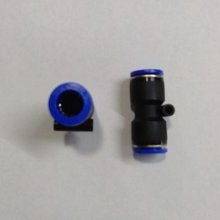 CDC (แพ็ค2ตัว): ข้อต่อตรง 12mm-12mm  FITTING แบบพลาสติค