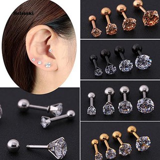 เครื่องประดับต่างหูแบบติดหูตกแต่ง rhinestone carriage tragus