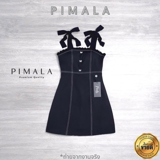 ✅ถูกที่สุด งานป้าย Pimala XS-L เดรสสั้นสีดำ ใส่ได้ตลอด ชุดเซ็ทงานป้าย เดรส เดรสงานป้าย เซตจั้มสูท Pimala Brand