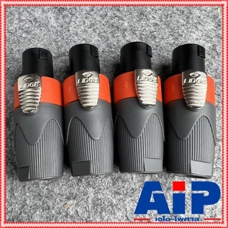 แพ็ค4ตัว Lidge YM-122A speakon สีส้ม สเปคคอน ตัวผู้ แจ็คสเปคคอน YM 122 A สเปคคอนตัวผู้ สเปคคอนตู้ลำโพง YM122 เอไอ-ไพศาล