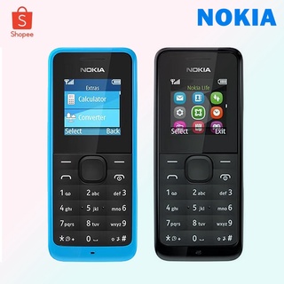 โทรศัพท์มือถือโนเกีย105Dมือถือปุ่มกด ใส่ได้AIS DTAC TRUEซิมการ์ด 4G โทรได้ชัดเจนและเสียงดังเหมาะสำหรับคนวัยกลางคนและผู้ส