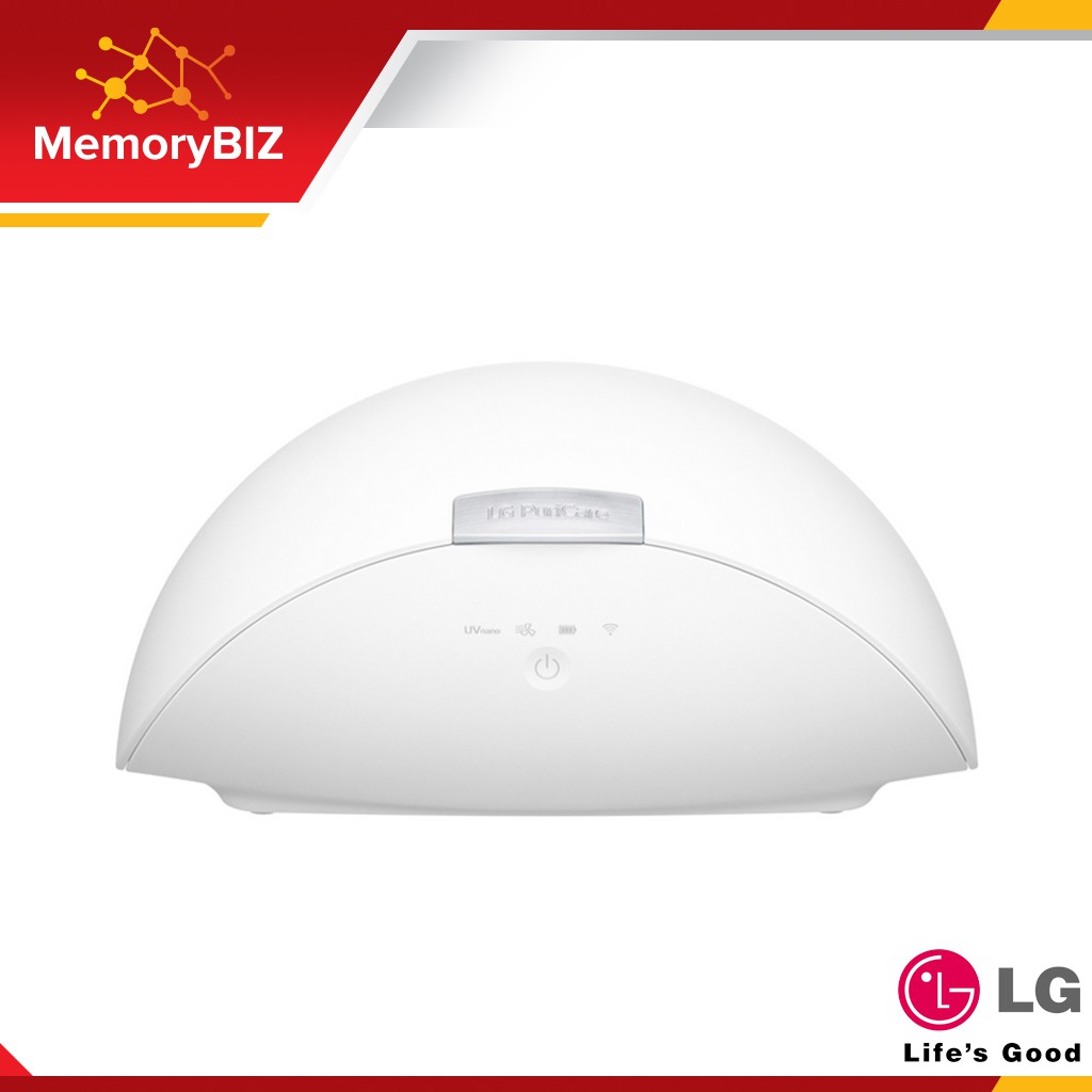 LG PuriCare Gen1 Wearable Air Purifier Case กล่องกำจัดเชื้อ UV (สีขาว) รุ่น PWKAUW01.ABAE กำจัดเชื้อ