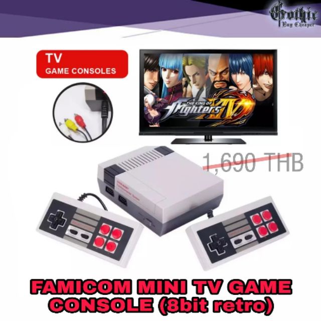 จอยเกมส์ PS2เกมคอนโซล Famicom mini TV Game Console 8bit retro