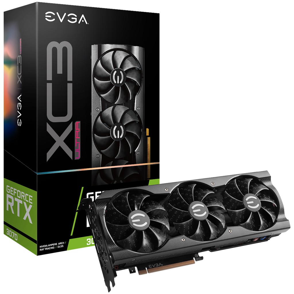 EVGA GeForce RTX 3070 XC3 Ultra Gaming ไม่ลดแรงขุด (สินค้ามือสอง)