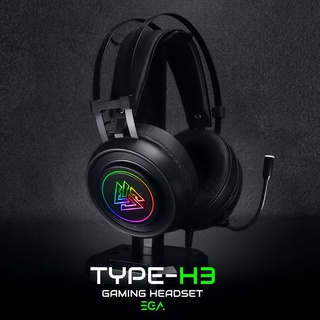 หูฟังเกมมิ่ง EGA TYPE H3 7.1 surround มีให้เลือกทั้ง 2 สี Green / Black