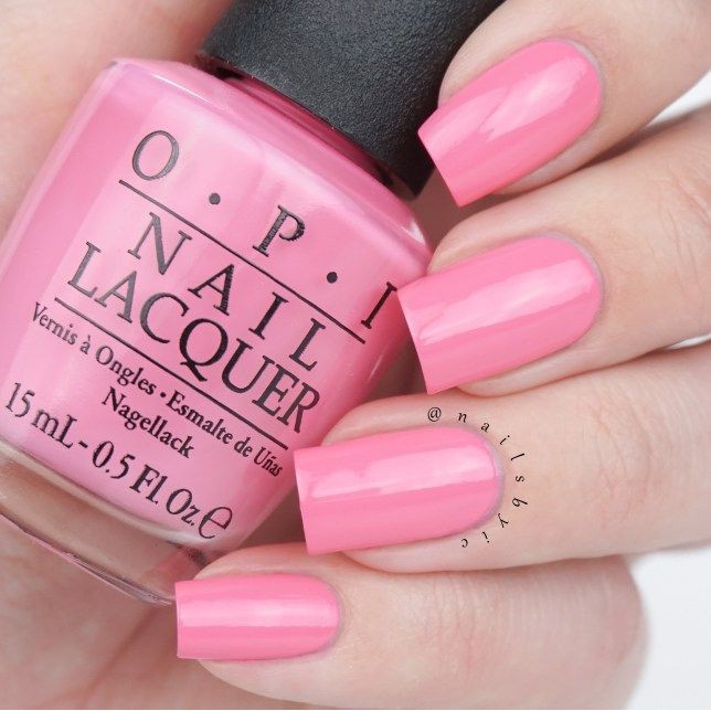 พร้อมส่ง OPI - Flip Flops and Crop Tops (NLR72) ยาทาเล็บ สีชมพู undertone ส้มอ่อนๆ  น่ารักกกกกสายหวา