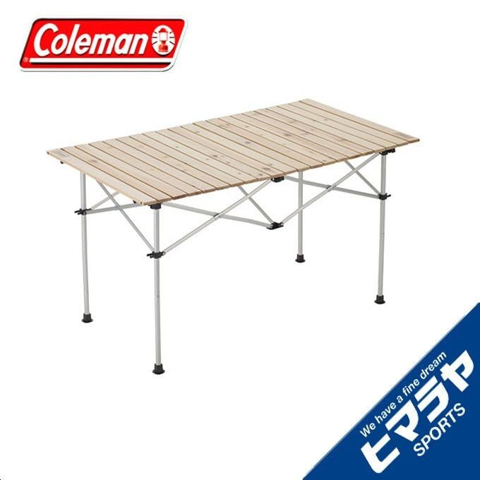 โต๊ะ Coleman Natural Wood Roll Table/120