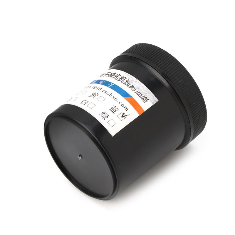 Pcf* แผ่นฟิล์มหมึกสีฟ้าสําหรับ Pcb Dry Film 100 กรัม