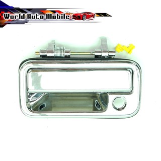 มือเปิดนอก ซ้าย สี Chrome Tfr Isuzu 2, 4 ประตู ปี1988 - 1991