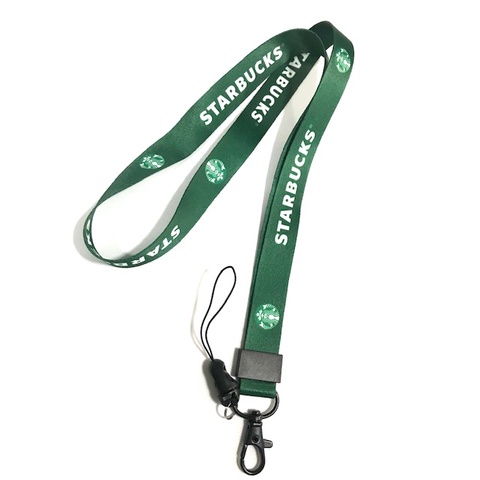 STB G สายคล้องคอ สายคล้องบัตร ห้อยโทรศัพท์ ลาย สตาบัก STB G น่ารัก มีก้ามปู มีห่วงเล็ก ถอดได้ ขนาดกว