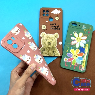 SAMSUNG A50 A51 A52(5G) A53 A71(4G) A73(5G) J4PLUS J7PLUS เคสมือถือนิ่ม TPU กันเลนส์กล้องนูนลายการ์ตูน