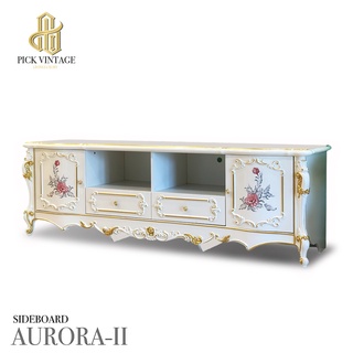 AURORA-II SIDEBOARD ตู้วางทีวีหลุยส์ 2ม. รุ่น ออโรร่า-2