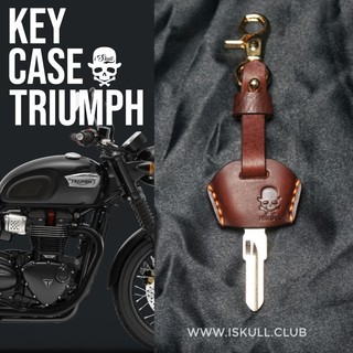 Triumph Key Case - หนังหุ้มกุญแจ Triumph แบบคลาสิค