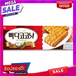 ล็อตเต้ขนมปังกรอบรสเนยและมะพร้าว 100กรัม Lotte Biscuits Butter and Coconut 100g.