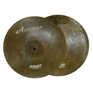 Arborea Knight แฉกลองชุด 14 นิ้ว/35 ซม. รุ่น KT-14H แบบ Hihat (14"/36cm+13"/33cm Hihat Cymbals)