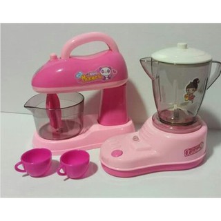 firstbuy_ชุดของเล่นจำลองเครื่องปั่น Magical Play Set และเครื่องตีไข่ผสม