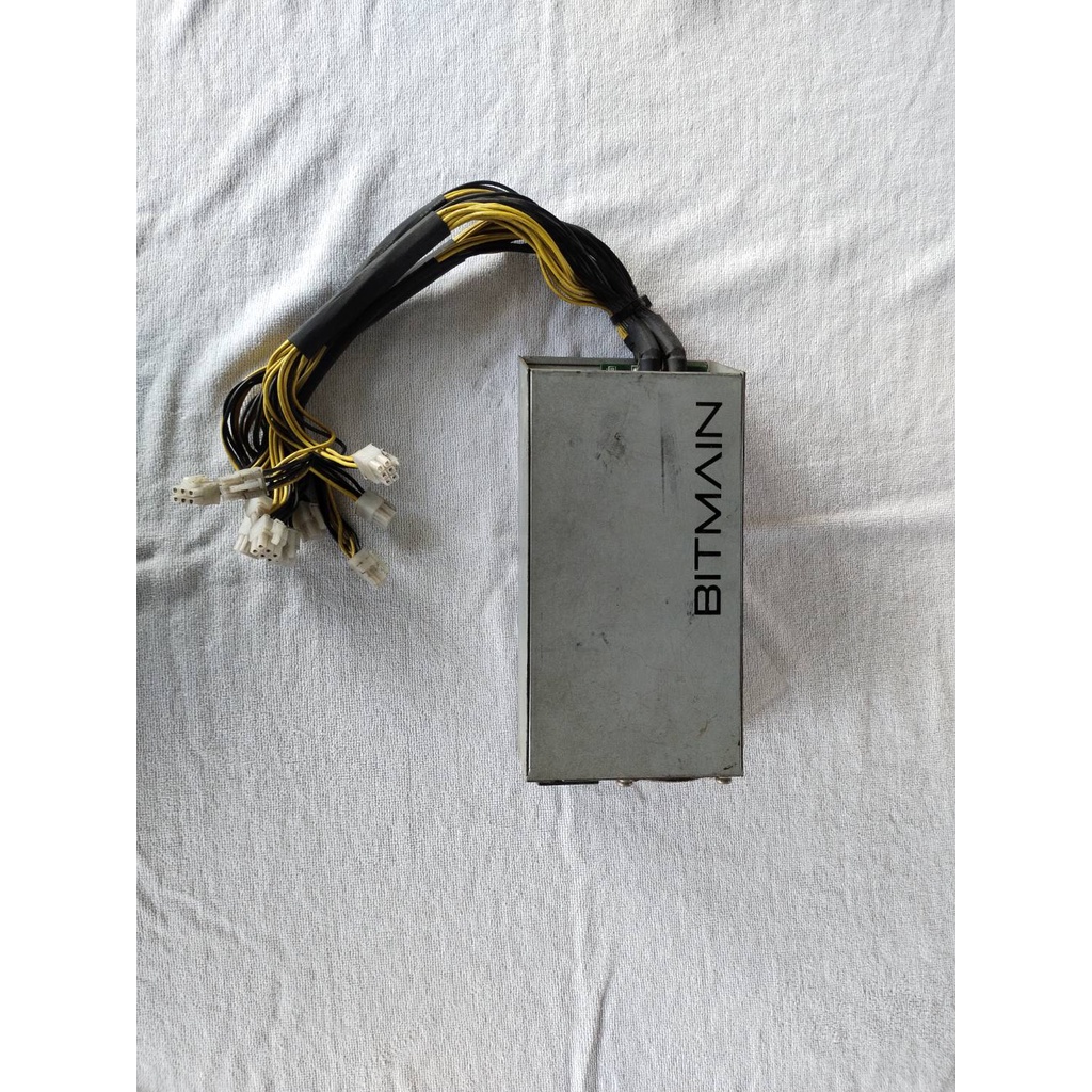 Bitmain APW3 Power Supply PSU 12V 1200-1600W A3 PCI L3+ D3 S7 S9 110-220V Used. มือสองใช้แล้ว ประกัน