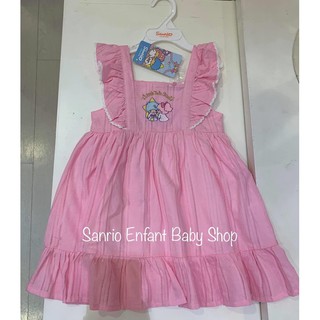 Sanrio เดรสสีชมพูน่าร้ากกก Size 100,105