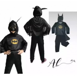 เครื่องแต่งกายเด็กผู้ชาย Angel Baby Bat man (สีดํา)