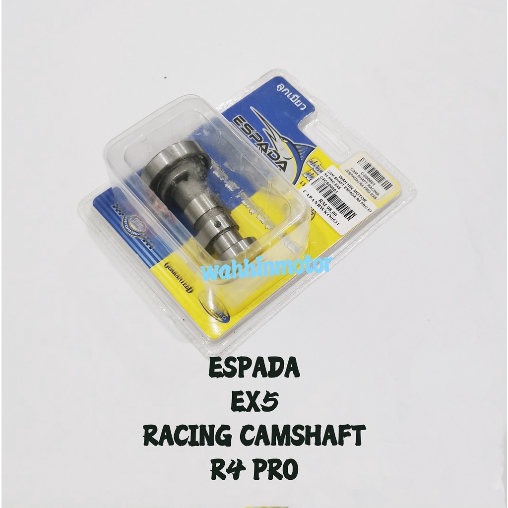 [ ESPADA ] R4 PRO RACING HIGH CAM CAMSHAFT EX5 DREAM WAVE100 W100 CT100 KRISS 100 DEMARK CLASS 1 MR1
