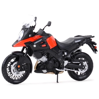 Maisto 1:12 Suzuki V-Strom รถหล่อแบบคงที่โมเดลรถจักรยานยนต์ของเล่นงานอดิเรกของสะสม