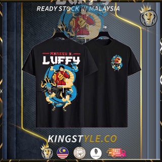 Tee - 🔥PromosiMurah🔥OnePiece46TShirtผ้าฝ้าย100%ผู้ชายUnisexผู้ชายคอกลมแขนสั้นBajuLelakiWanitaพร้อ