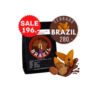 Brazil -Medium roast เมล็ดกาแฟบราซิล คั่วกลาง 200g Sunset Coffee Roasters
