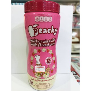 Peachy ขนมเด็กสำหรับเด็ก พัฟฟ์ 40 g