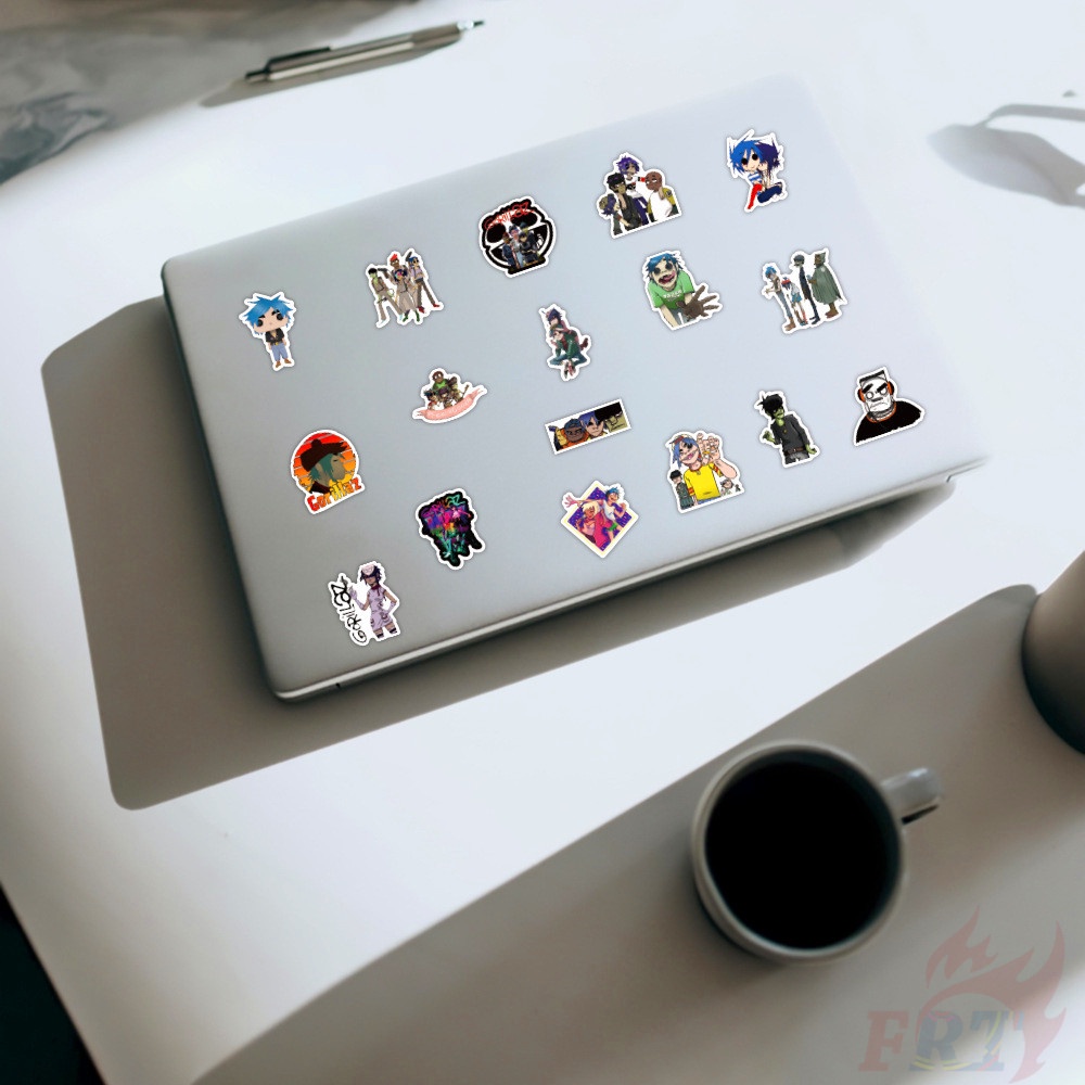 ❉ Gorillaz Series 01 Stikers ❉ 50 ชิ้น/เซ็ตกันน้ํา DIY Fashion Decals Doodle Stikers - รูปที่ 3
