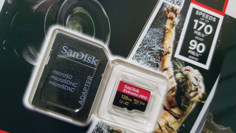 SanDisk Extreme Pro microSDXC 128GB A2 (SDSQXCD-128G-GN6MA) ความเร็วสูงสุด  อ่าน 200MB/s เขียน 90MB/s | Shopee Thailand