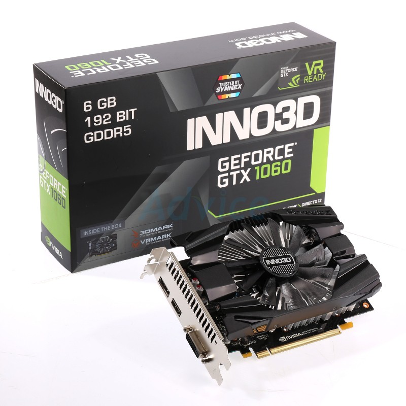 NVIDIA GeForce® GTX 1060 INNO3D Compact 6GB GDDR5