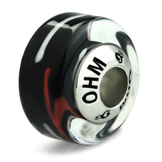 OHM Beads รุ่น Most Effective - Murano Glass Charm เครื่องประดับ บีด เงิน เแก้ว จี้ สร้อย กำไล OHMThailand