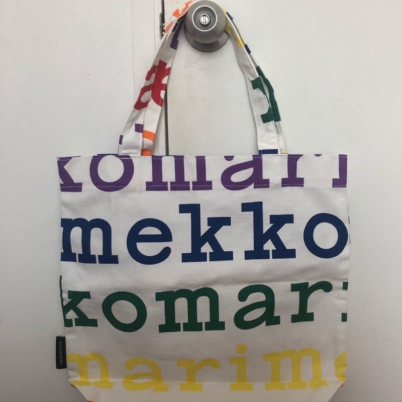 Marimekko Logo Tote Bag Different Colors To Choose From 