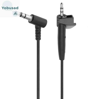 Yobus สายเคเบิลเสียง ตัวผู้ 2.5 มม. เป็นตัวผู้ 3.5 มม. 1.5 ม. สําหรับหูฟัง Bose AE2