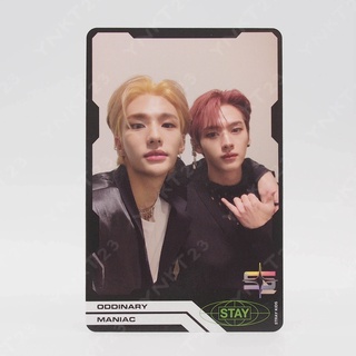 ♡︎พร้อมส่ง♡︎ Stray Kids Oddinary Unit Photocard Leeknow Hyunjin การ์ด ยูนิต ขอบดำลีโน ฮยอนจิน สเตรย์คิดส์ สตค SKZ