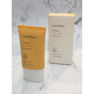 Innisfree Intensive Triple Shield Sunscreen SPF50+ PA++++ ปริมาณ 50ml