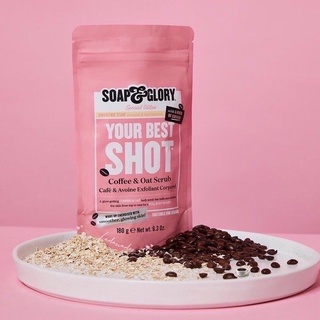 พร้อมส่ง ✅ Soap &amp; Glory Coffee &amp; Oat Scrub สครับกาแฟ &amp; โอ๊ต โซ๊ปแอนด์กลอรี่