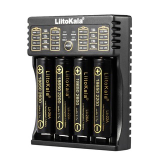 ☞ ۞ Liitokala Li-402 ที่ชาร์จแบตเตอรี่ 1.2 V 3.8 V 3.8 V 3.8 V 3.8 V AA / AAA สำหรับ 18650 18490 18350 17670