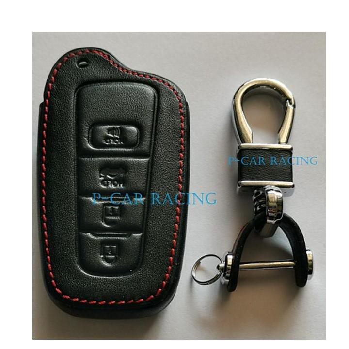 ซองหนัง ใส่กุญแจรีโมทรถยนต์ สีดำ TOYOTA CAMRY 2019