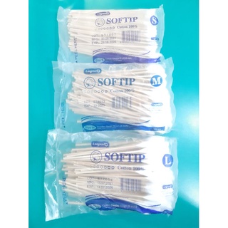 ไม้พันสำลี Longmed Softip Cotton 100% Cotton Swab