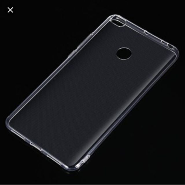 Xiaomi mi max 2 เคสซิลิโคนยืดหยุ ่ นโปร ่ งใสบางเฉียบ xiaomi mi max 0.5 มม