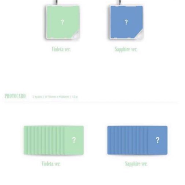 IZONE HEART ALBUM KIHNO โฟโต้การ์ดอย่างเป็นทางการ